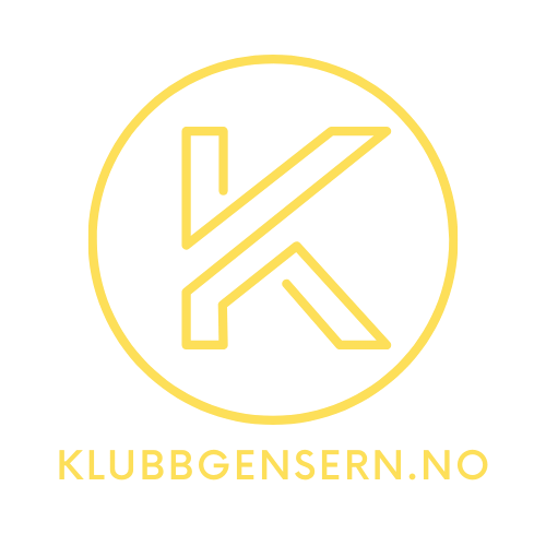 Klubbgensern.no logo vertikal gul